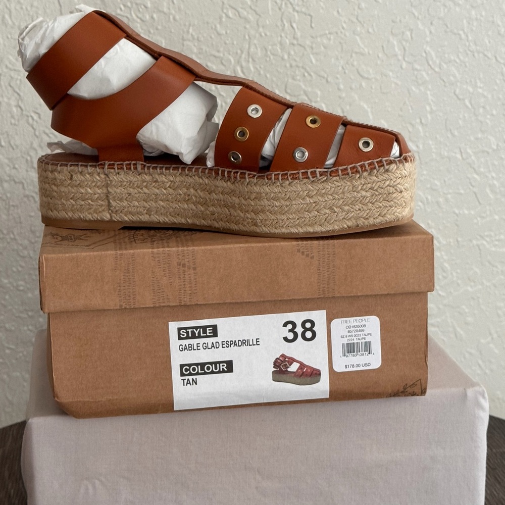 FP Movement by Free People Brown Gladiator Espadrilles - Picture 3 of 4